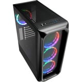 Sharkoon TK5M RGB reacondicionado, Cajas de torre negro
