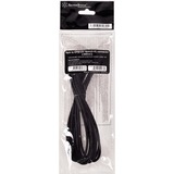 SilverStone 8pin - EPS12V 8pin(4+4), 0.3m 0,3 m, Cable alargador negro, 0.3m, 0,3 m, 8-pin(4+4) EPS12V, Macho/Macho, Negro