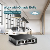 TP-Link TL-SF1005LP switch No administrado Fast Ethernet (10/100) Energía sobre Ethernet (PoE) Negro, Interruptor/Conmutador No administrado, Fast Ethernet (10/100), Energía sobre Ethernet (PoE)