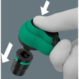 Wera 8100 SB 12 Juego de carracas Zyklop Comfort, 3/8", Kit de herramientas negro/Verde