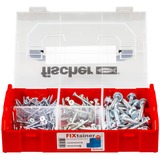 fischer FixTainer Tornillos para tacos, Juego de tornillos 
