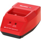 fischer Herramienta de fijación a gas FGC 100, para hormigón y acero, Nagler rojo/Negro