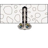 fischer Lazo de cable Steckfix SF plus LS 3/13, Brida gris claro