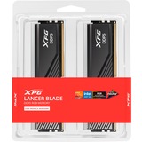 ADATA LANCER BLADE RGB módulo de memoria 64 GB 2 x 32 GB DDR5 ECC, Memoria RAM negro, 64 GB, 2 x 32 GB, DDR5, 6000 MHz, 288-pin DIMM