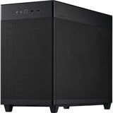 ASUS PRIME AP201 MicroATX Mini Tower Negro, Cajas de torre negro, Mini Tower, PC, Negro, micro ATX, Mini-ITX, 17 cm, 33,8 cm