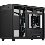 ASUS PRIME AP201 MicroATX Mini Tower Negro, Cajas de torre negro, Mini Tower, PC, Negro, micro ATX, Mini-ITX, 17 cm, 33,8 cm