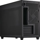 ASUS PRIME AP201 MicroATX Mini Tower Negro, Cajas de torre negro, Mini Tower, PC, Negro, micro ATX, Mini-ITX, 17 cm, 33,8 cm