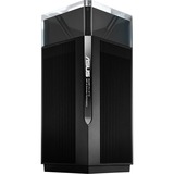 ASUS ZenWiFi Pro XT12 (1-PK) router inalámbrico Gigabit Ethernet Tribanda (2,4 GHz/5 GHz/5 GHz) Negro, Punto de acceso negro, Wi-Fi 6 (802.11ax), Tribanda (2,4 GHz/5 GHz/5 GHz), Ethernet, Negro, Router de sobremesa