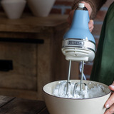 Ariete 1548/05 Batidora de mano 450 W Azul claro celeste, Batidora de mano, Azul claro, Amasar, Mezcla, Botones, palanca, Acero inoxidable, 450 W