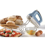 Ariete 1548/05 Batidora de mano 450 W Azul claro celeste, Batidora de mano, Azul claro, Amasar, Mezcla, Botones, palanca, Acero inoxidable, 450 W