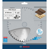 Bosch 2 608 837 703 hoja de sierra circular 18,4 cm 1 pieza(s) Madera, 18,4 cm, 2 cm, 7900 RPM, 1,6 mm, Bosch