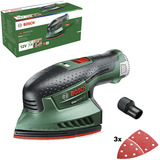 Bosch EasySander 12 Multilijadora 22000 RPM 22000 OPM, Lijadora múltiple verde/Negro, Multilijadora, Velcro, 22000 RPM, 11000 OPM, 22000 OPM, 1,2 mm