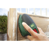 Bosch EasySander 12 Multilijadora 22000 RPM 22000 OPM, Lijadora múltiple verde/Negro, Multilijadora, Velcro, 22000 RPM, 11000 OPM, 22000 OPM, 1,2 mm