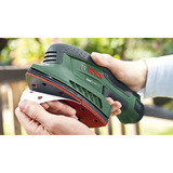 Bosch EasySander 12 Multilijadora 22000 RPM 22000 OPM, Lijadora múltiple verde/Negro, Multilijadora, Velcro, 22000 RPM, 11000 OPM, 22000 OPM, 1,2 mm
