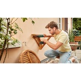 Bosch Easy Drill 18V-40 1630 RPM Sin llave 1,3 kg Negro, Verde, Taladro/destornillador verde/Negro, Taladro de pistola, Sin llave, Sin escobillas, Negro, Verde, 1,3 cm, 1630 RPM