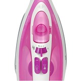 Braun TexStyle 3 SI 3030 Plancha vapor-seco Suela Ceramic Ultra Glide 2300 W Rosa, Plancha a vapor blanco/Violeta, Plancha vapor-seco, Suela Ceramic Ultra Glide, 2 m, 145 g/min, Rosa, 45 g/min