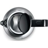 Braun WK 1500 tetera eléctrica 1,7 L 2200 W Negro, Acero inoxidable, Hervidor de agua acero fino/Negro, 1,7 L, 2200 W, Negro, Acero inoxidable, Indicador de nivel de agua, Protección contra sobrecalentamiento