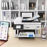 Canon MAXIFY GX6150 Inyección de tinta A4 600 x 1200 DPI Wifi, Impresora multifuncional gris, Inyección de tinta, Impresión a color, 600 x 1200 DPI, A4, Impresión directa, Negro, Blanco