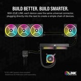 Corsair iCUE LINK H170i RGB Reacondicionado, Refrigeración por agua negro