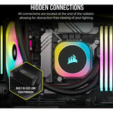 Corsair iCUE LINK H170i RGB Reacondicionado, Refrigeración por agua negro
