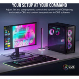Corsair iCUE LINK H170i RGB Reacondicionado, Refrigeración por agua negro