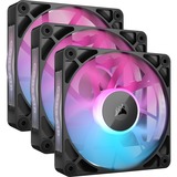 Corsair iCUE LINK RX120 RGB Triple, Ventilador negro