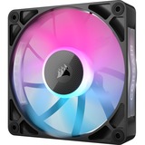 Corsair iCUE LINK RX120 RGB Triple, Ventilador negro