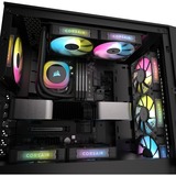 Corsair iCUE LINK RX120 RGB Triple, Ventilador negro