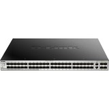 D-Link DGS-3130-54S/E switch Gestionado L3 10G Ethernet (100/1000/10000) Gris, Interruptor/Conmutador Gestionado, L3, 10G Ethernet (100/1000/10000), Montaje en rack