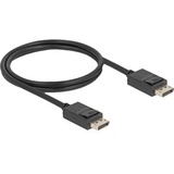 DeLOCK Cable DisplayPort 2.1 conector > conector DisplayPort, 16K, 80 Gbps negro