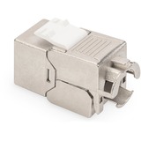 Digitus DN-93615 módulo de conector de red, Módulo Keystone plateado, -10 - 60 °C, 14 mm, 34 mm, 20 mm, 22 g, 80 mm