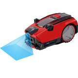 EINHELL 3413975 FREELEXO CAM PLUS 600, Robot cortacésped rojo/Negro