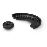 EINHELL Amoladora angular profesional a batería TP-AG 18/125 CE Q Li - Solo, 18 Voltios rojo/Negro