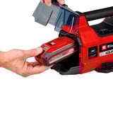 EINHELL Bomba de jardín a batería Power X-Change AQUINNA 18/28, 18 Voltios rojo/Negro