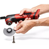 EINHELL Herramienta multifunción inalámbrica Power X-Change TE-MG 18/1 Li-Solo, 18 voltios rojo/Negro