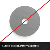 EINHELL TP-AG 18/125 CE Q Li - Solo, 4431155, Amoladora angular rojo/Negro