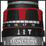 EINHELL TP-CD 18/50 Li-i BL Solo, Martillo atornillador rojo/Negro