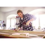 EINHELL Taladro atornillador percutor profesional a batería TP-CD 18/50 Li-i BL Solo, 18Volt, Martillo atornillador rojo/Negro