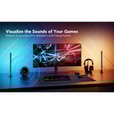 Govee Barras de luz para juegos RGBIC, Luz de LED blanco