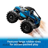 LEGO City Monster Truck Azul, Juegos de construcción Juego de construcción, 5 año(s), Plástico, 148 pieza(s), 317 g