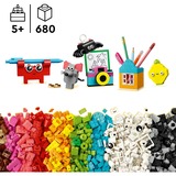 LEGO Classic Caja Feliz Creativa, Juegos de construcción Juego de construcción, 5 año(s), Plástico, 680 pieza(s), 931 g