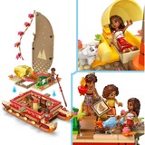 LEGO Disney Princess Canoa de Aventuras de Vaiana, Juegos de construcción Juego de construcción, 6 año(s), Plástico, 529 pieza(s), 687 g