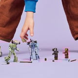 LEGO Iron Man y Máquina de Guerra vs. Drones de Hammer, Juegos de construcción Juego de construcción, 7 año(s), Plástico, 204 pieza(s), 162 g