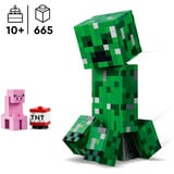 LEGO Minecraft El Creeper™, Juegos de construcción Juego de construcción, 10 año(s), Plástico, 665 pieza(s), 600 g