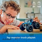 LEGO Monster Truck Azul, Juegos de construcción Juego de construcción, 5 año(s), Plástico, 148 pieza(s), 317 g