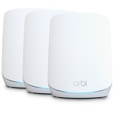 Netgear Orbi RBK763S Tribanda (2,4 GHz/5 GHz/5 GHz) Wi-Fi 6 (802.11ax) Blanco 7 Interno, Enrutador de malla blanco, Blanco, Interno, Sistema de malla, 525 m², Tribanda (2,4 GHz/5 GHz/5 GHz), Wi-Fi 6 (802.11ax)