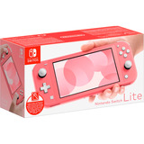 Nintendo Switch Lite (sin adaptador de corriente), Videoconsola Coral