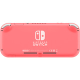 Nintendo Switch Lite (sin adaptador de corriente), Videoconsola Coral