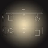 Philips Hue Spot triple White Ambiance Runner, Luz de LED blanco