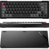 RAIJINTEK MGA-68, Teclado para gaming negro